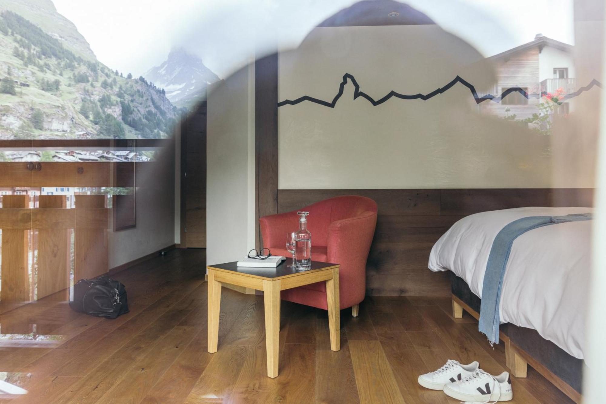 La Couronne Hotel & Spa Zermatt Pokoj fotografie