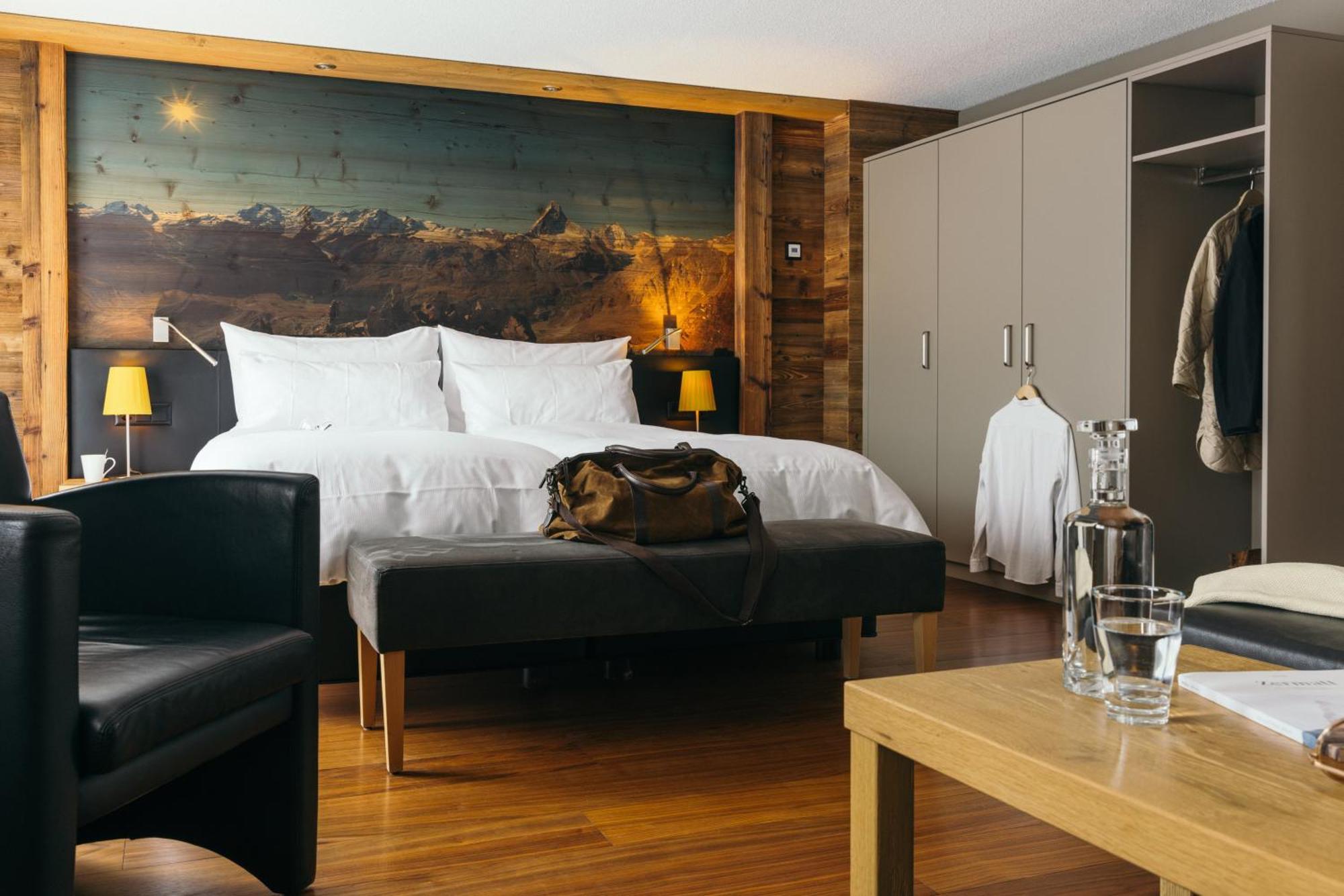 La Couronne Hotel & Spa Zermatt Pokoj fotografie
